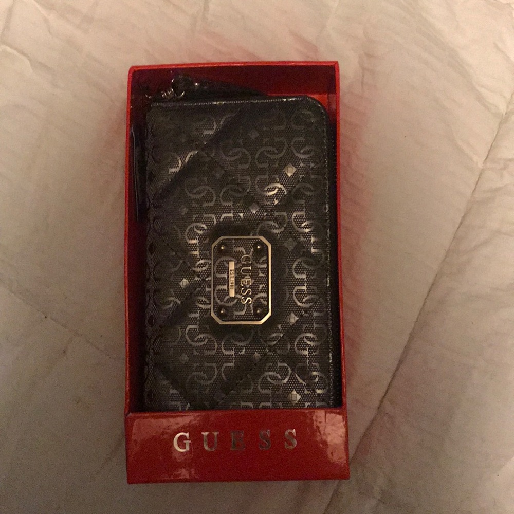 Guess Pewter Ophelia Wallet